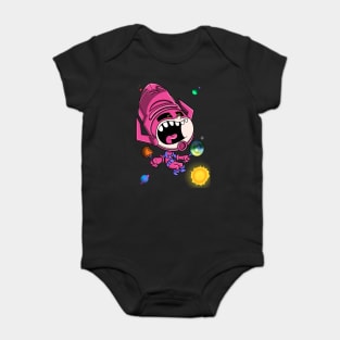 Roasting Planets over an open Sun Baby Bodysuit